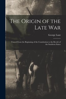 Couverture_The Origin of the Late War
