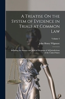 Front cover_A Treatise On the System of Evidence in Trials at Common Law