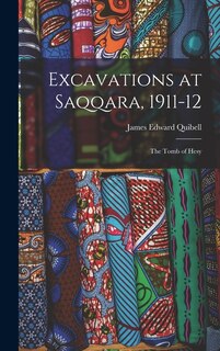 Front cover_Excavations at Saqqara, 1911-12