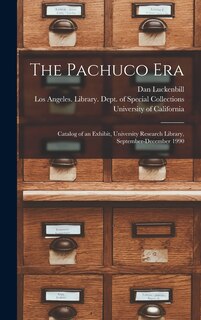 Front cover_The Pachuco Era