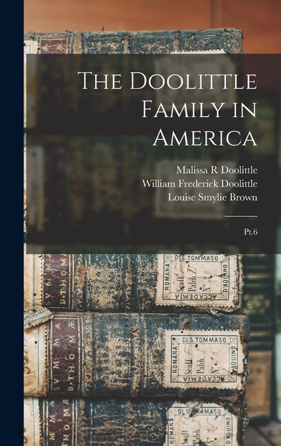 Couverture_The Doolittle Family in America