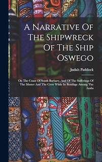Couverture_A Narrative Of The Shipwreck Of The Ship Oswego