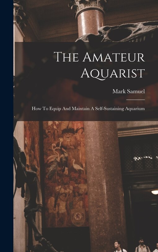 Front cover_The Amateur Aquarist