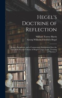 Couverture_Hegel's Doctrine of Reflection