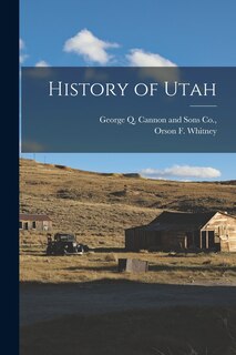 Couverture_History of Utah
