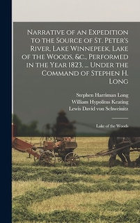Front cover_Narrative of an Expedition to the Source of St. Peter's River, Lake Winnepeek, Lake of the Woods, &c., Performed in the Year 1823, ... Under the Command of Stephen H. Long