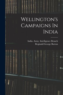 Front cover_Wellington's Campaigns In India