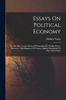 Front cover_Essays On Political Economy