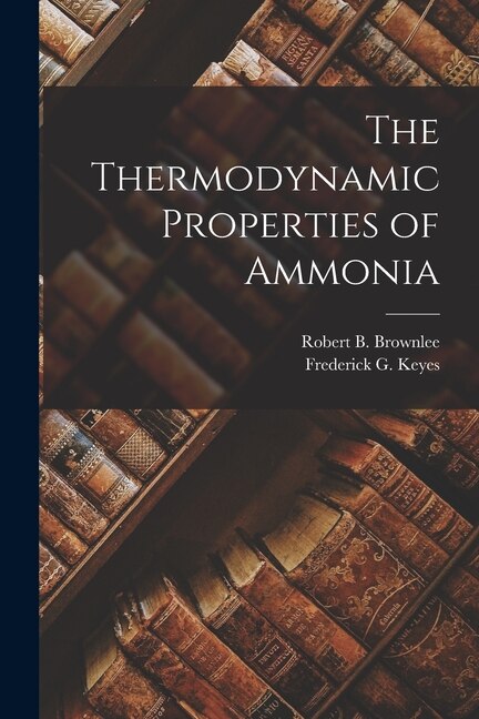 Couverture_The Thermodynamic Properties of Ammonia