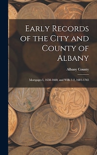 Couverture_Early Records of the City and County of Albany