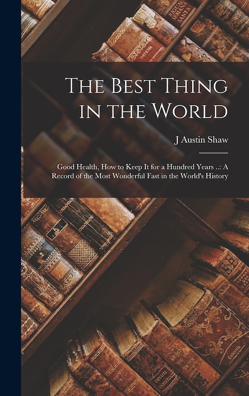 Front cover_The Best Thing in the World