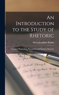 Couverture_An Introduction to the Study of Rhetoric
