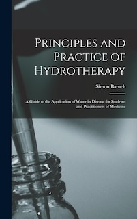 Front cover_Principles and Practice of Hydrotherapy