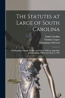 Couverture_The Statutes at Large of South Carolina