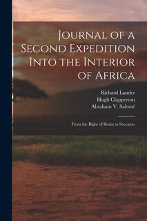 Front cover_Journal of a Second Expedition Into the Interior of Africa