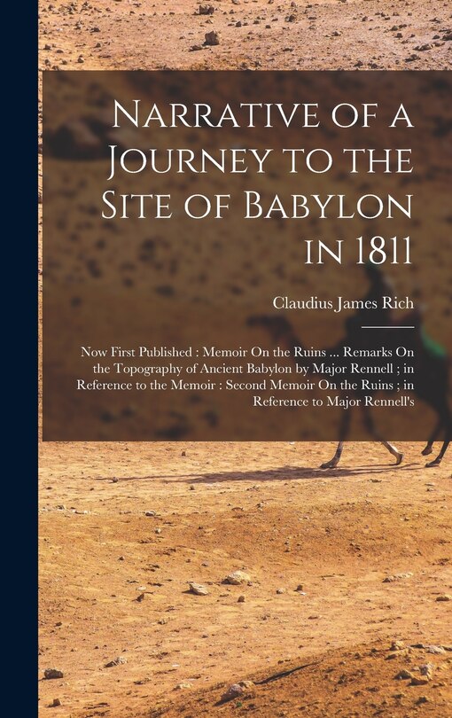 Couverture_Narrative of a Journey to the Site of Babylon in 1811