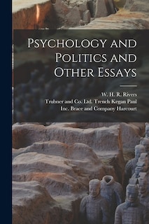 Front cover_Psychology and Politics and Other Essays