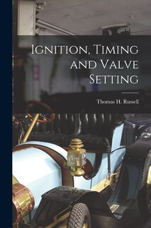 Front cover_Ignition, Timing and Valve Setting