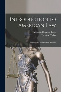 Couverture_Introduction to American Law