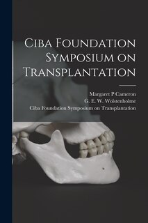 Couverture_Ciba Foundation Symposium on Transplantation
