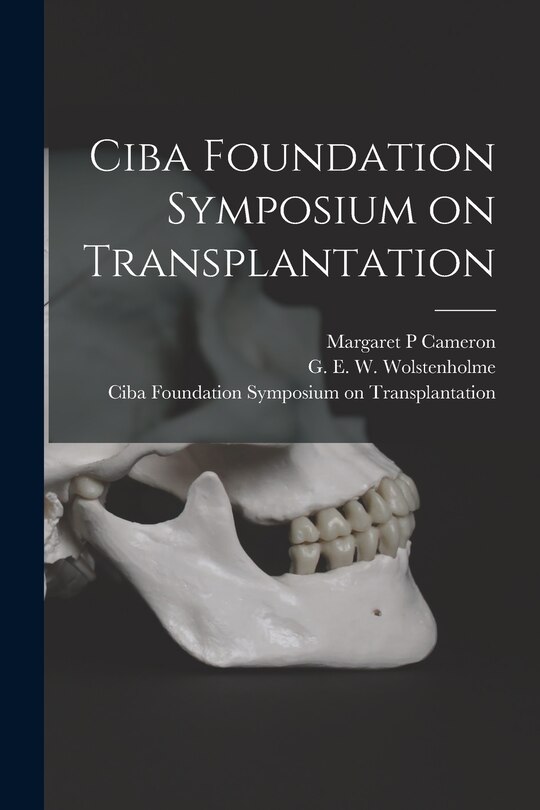 Couverture_Ciba Foundation Symposium on Transplantation