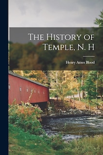 Front cover_The History of Temple, N. H
