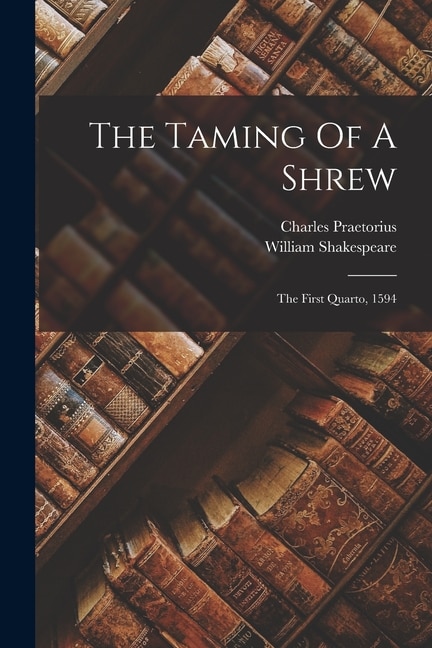 Couverture_The Taming Of A Shrew