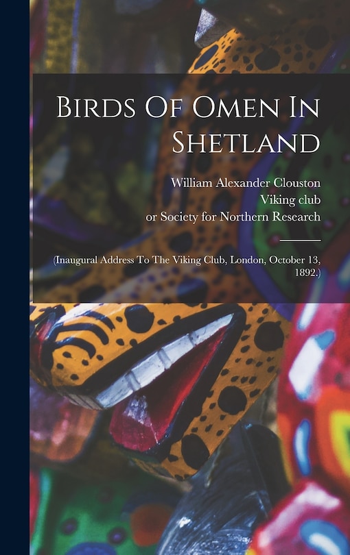 Front cover_Birds Of Omen In Shetland