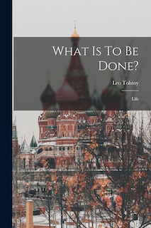 Front cover_What Is To Be Done?