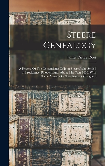 Couverture_Steere Genealogy