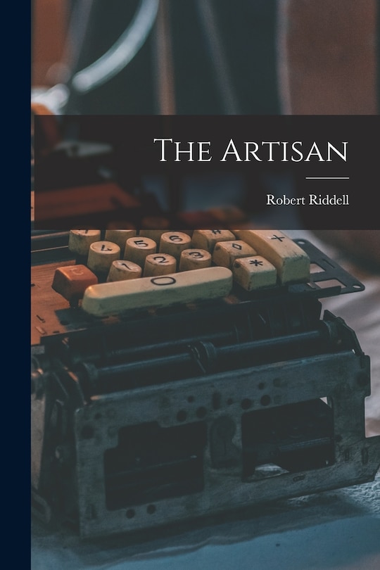 Front cover_The Artisan