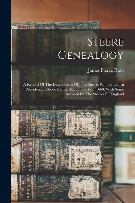 Front cover_Steere Genealogy