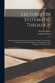 Front cover_Lectures On Systematic Theology