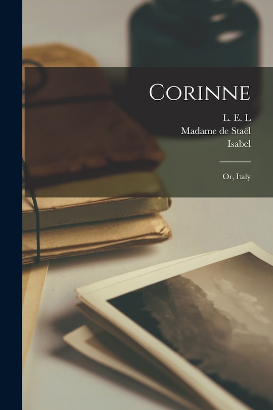 Front cover_Corinne; or, Italy