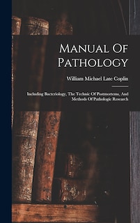 Couverture_Manual Of Pathology