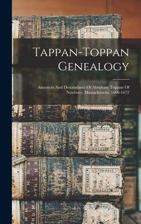 Front cover_Tappan-toppan Genealogy