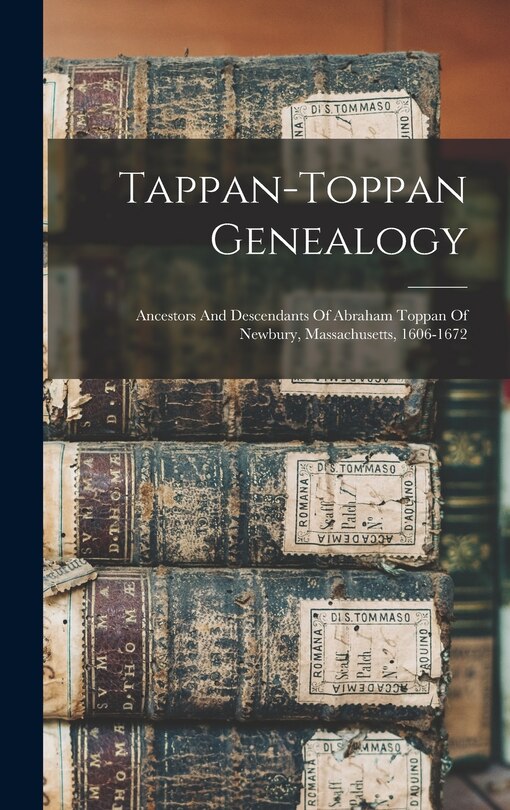 Front cover_Tappan-toppan Genealogy