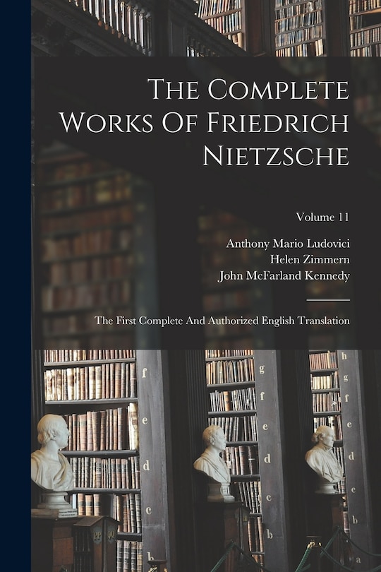 Couverture_The Complete Works Of Friedrich Nietzsche