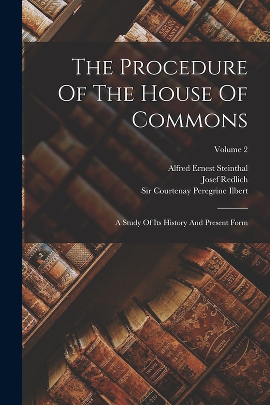 Front cover_The Procedure Of The House Of Commons