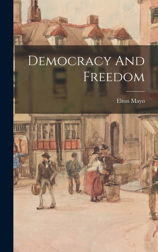 Couverture_Democracy And Freedom