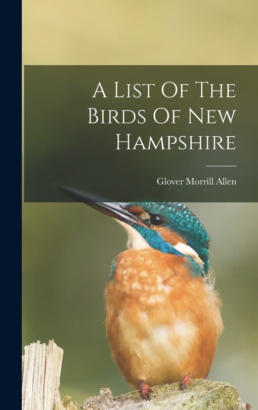 Front cover_A List Of The Birds Of New Hampshire