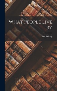 Front cover_What People Live By