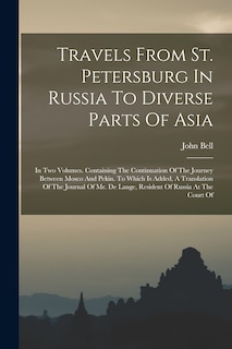 Couverture_Travels From St. Petersburg In Russia To Diverse Parts Of Asia