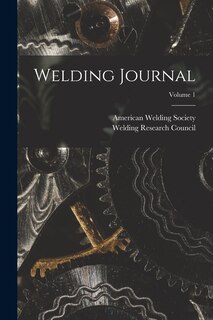 Front cover_Welding Journal; Volume 1