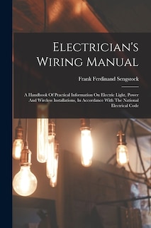 Front cover_Electrician's Wiring Manual