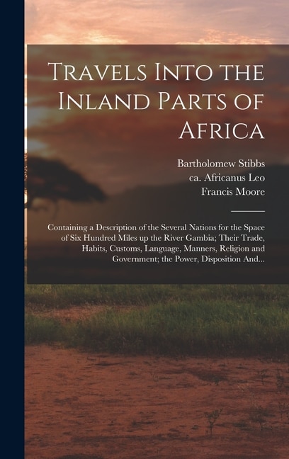 Couverture_Travels Into the Inland Parts of Africa