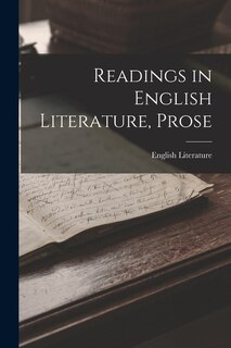 Front cover_Readings in English Literature, Prose
