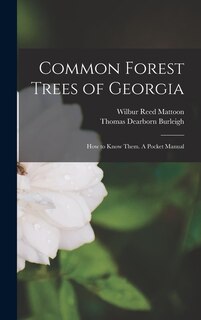 Front cover_Common Forest Trees of Georgia