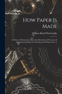 Front cover_How Paper Is Made