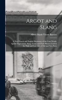 Front cover_Argot and Slang